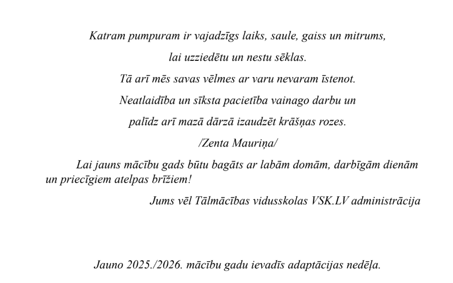 Apsveikums!